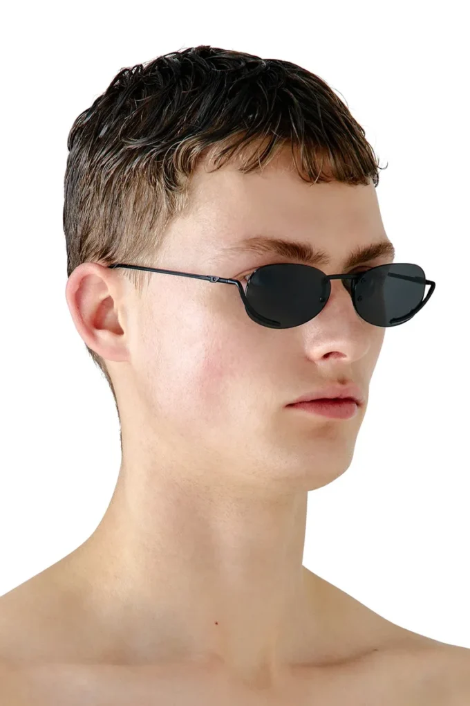 0dl1004 Lunettes de soleil ovales