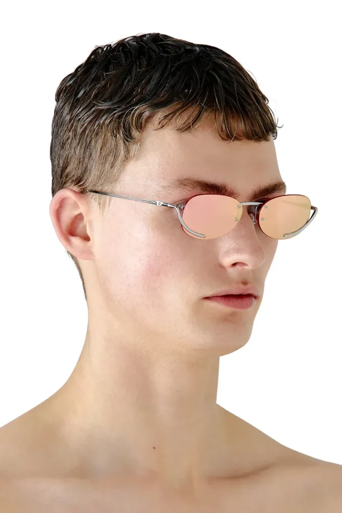 0dl1004 Lunettes de soleil ovales