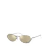 0dl1004 Lunettes de soleil ovales