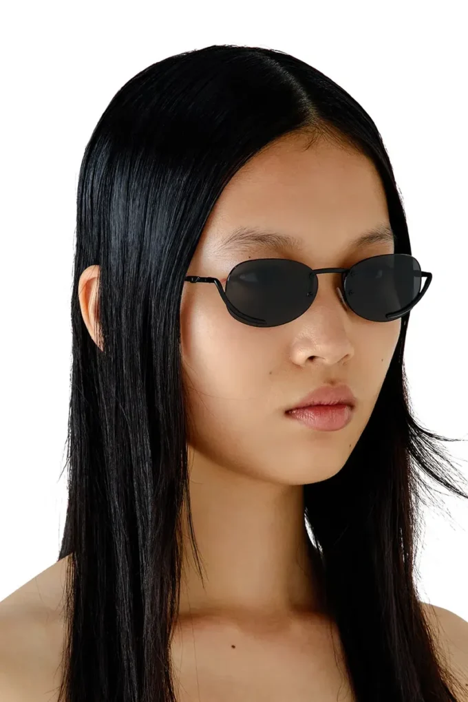 0dl1004 Lunettes de soleil ovales