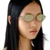 0dl1004 Lunettes de soleil ovales