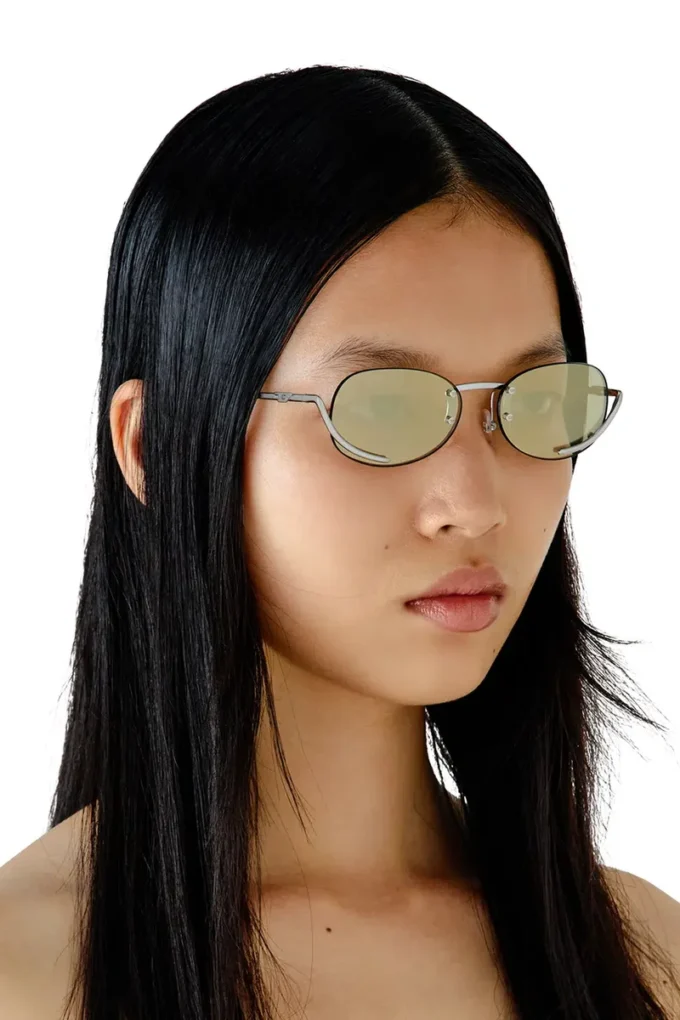 0dl1004 Lunettes de soleil ovales