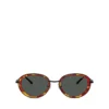0dl1018 Lunettes de soleil ovales