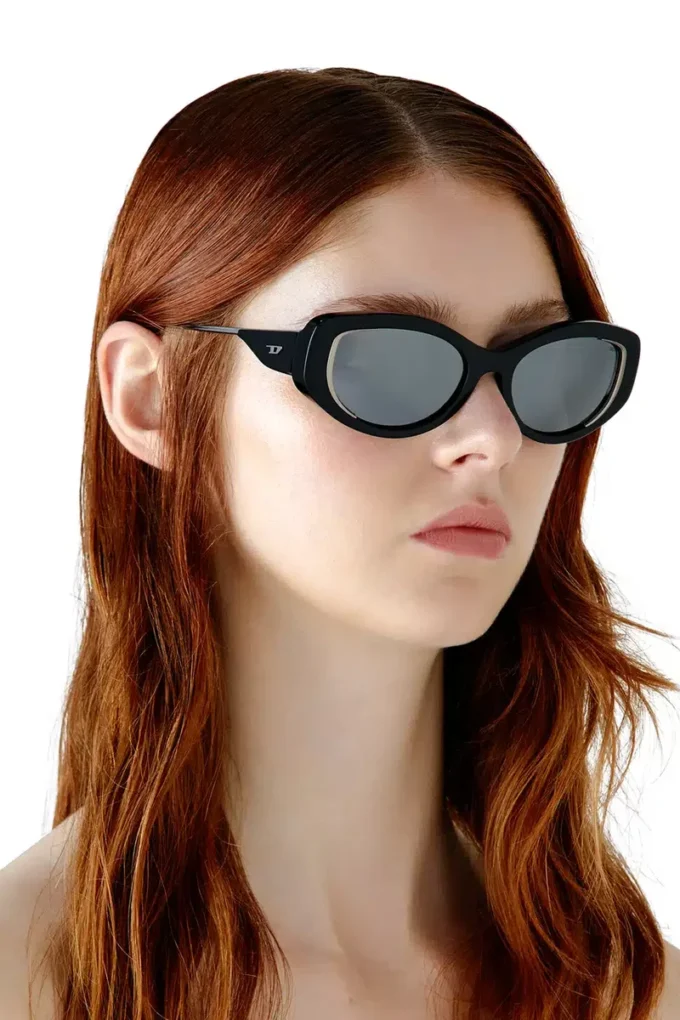 0dl2001 taille 54 Lunettes de soleil style œil de chat
