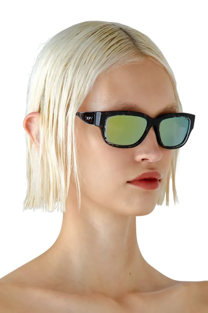0dl2002 taille 56 Lunettes de soleil rectangulaires