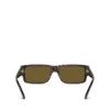 0dl2003 taille 57 Lunettes de soleil rectangulaires