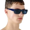 0dl2003 taille 57 Lunettes de soleil rectangulaires