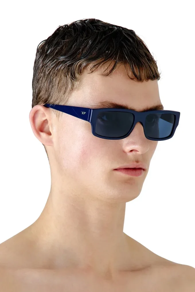 0dl2003 taille 57 Lunettes de soleil rectangulaires