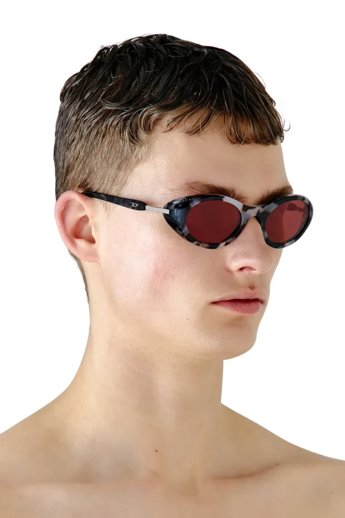 0dl2004 Lunettes de soleil enveloppantes
