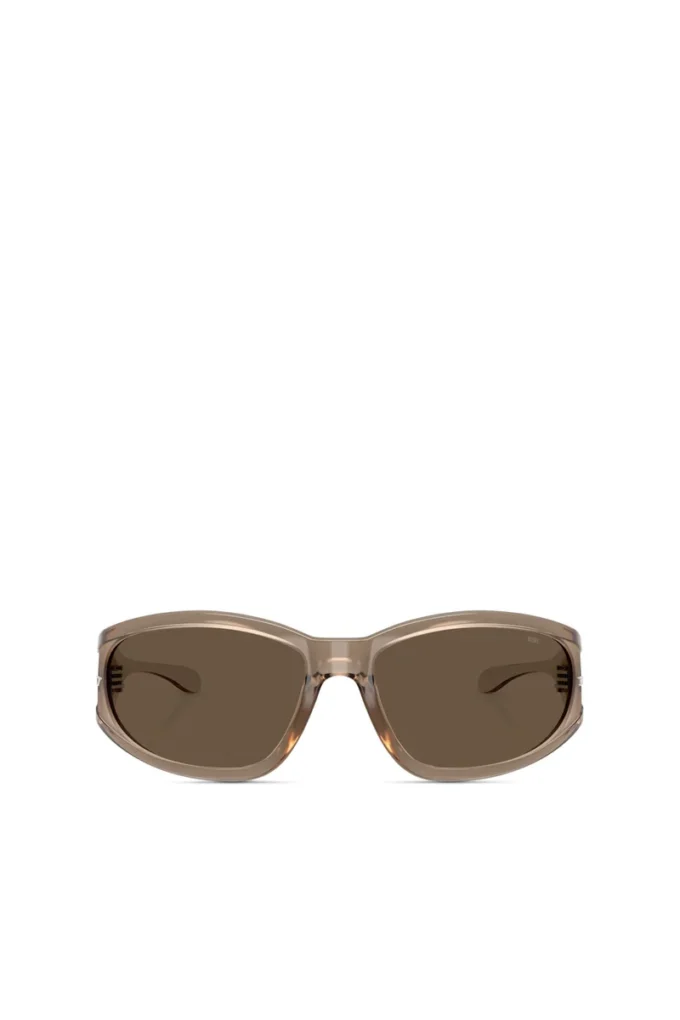 0dl3002 Lunettes de soleil rectangulaires en acétate