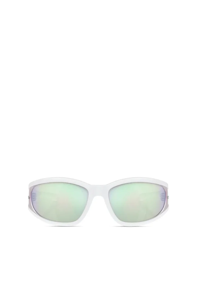 0dl3002 Lunettes de soleil rectangulaires en acétate