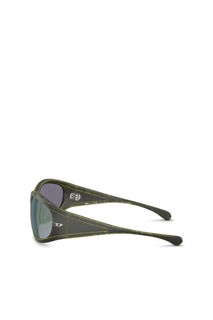 0dl3002 Lunettes de soleil rectangulaires en acétate