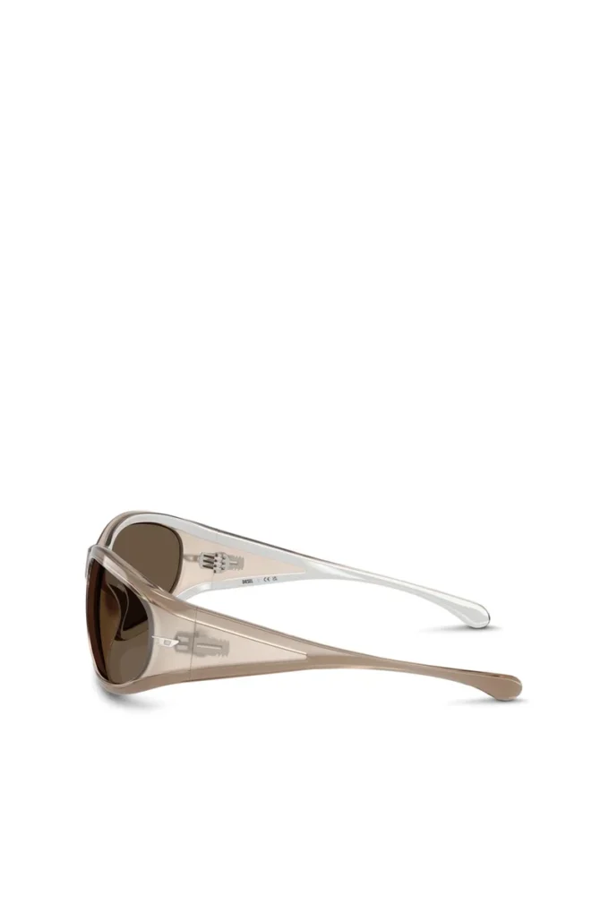 0dl3002 Lunettes de soleil rectangulaires en acétate