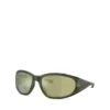 0dl3002 Lunettes de soleil rectangulaires en acétate