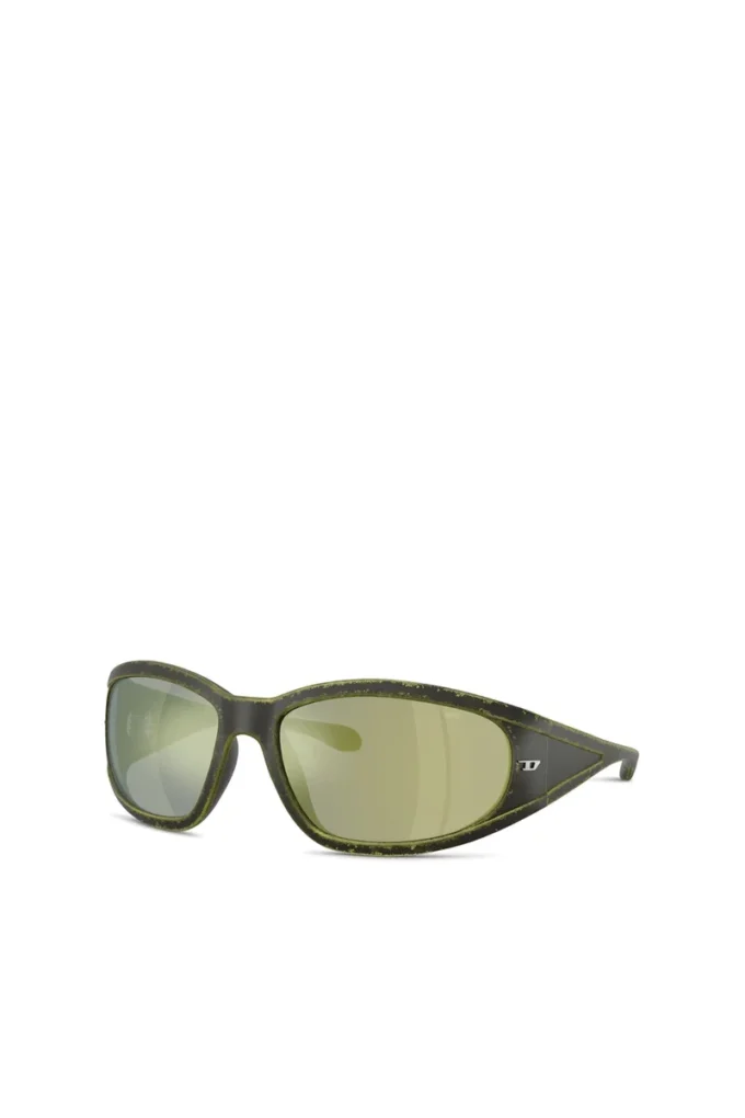 0dl3002 Lunettes de soleil rectangulaires en acétate