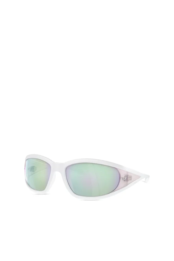 0dl3002 Lunettes de soleil rectangulaires en acétate