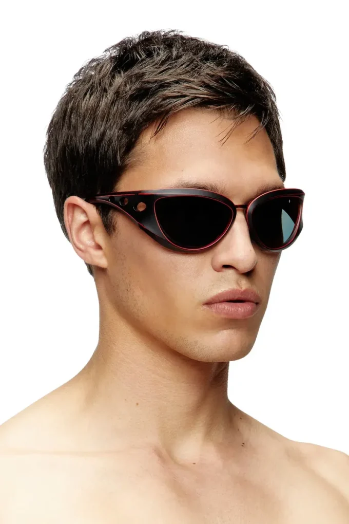 0dl3007u Lunettes de soleil style œil de chat