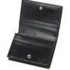 1DR bi fold iii Portefeuille à deux volets en cuir miroir