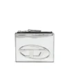 1DR bi-fold zip ii Portefeuille en cuir à deux volets avec logo Oval D