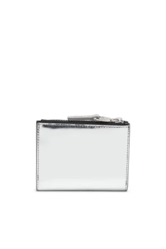 1DR bi-fold zip ii Portefeuille en cuir à deux volets avec logo Oval D