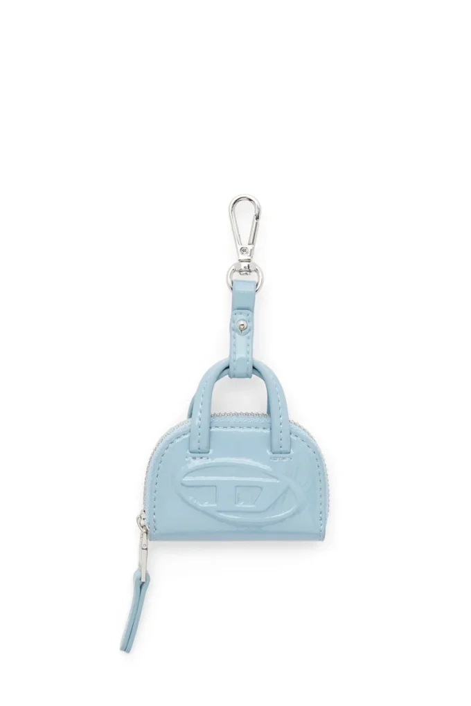1DR dome charms Charm pour sac en naplak brillant et froissé