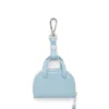 1DR dome charms Charm pour sac en naplak brillant et froissé