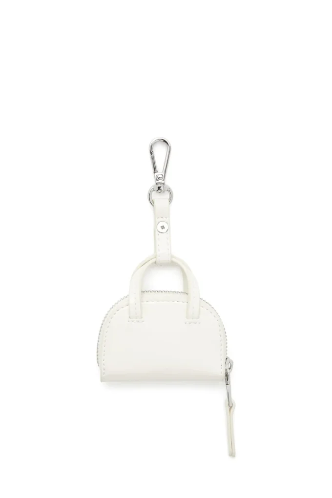 1DR dome charms Charm pour sac en naplak brillant et froissé