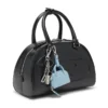 1DR dome charms Charm pour sac en naplak brillant et froissé