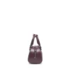 1dr dome crossbody Sac bowling 1DR Dome-Mini en cuir bordeaux
