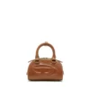 1dr dome crossbody Sac bowling 1DR Dome-Mini en cuir pull-up