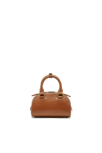 1dr dome crossbody Sac bowling 1DR Dome-Mini en cuir pull-up