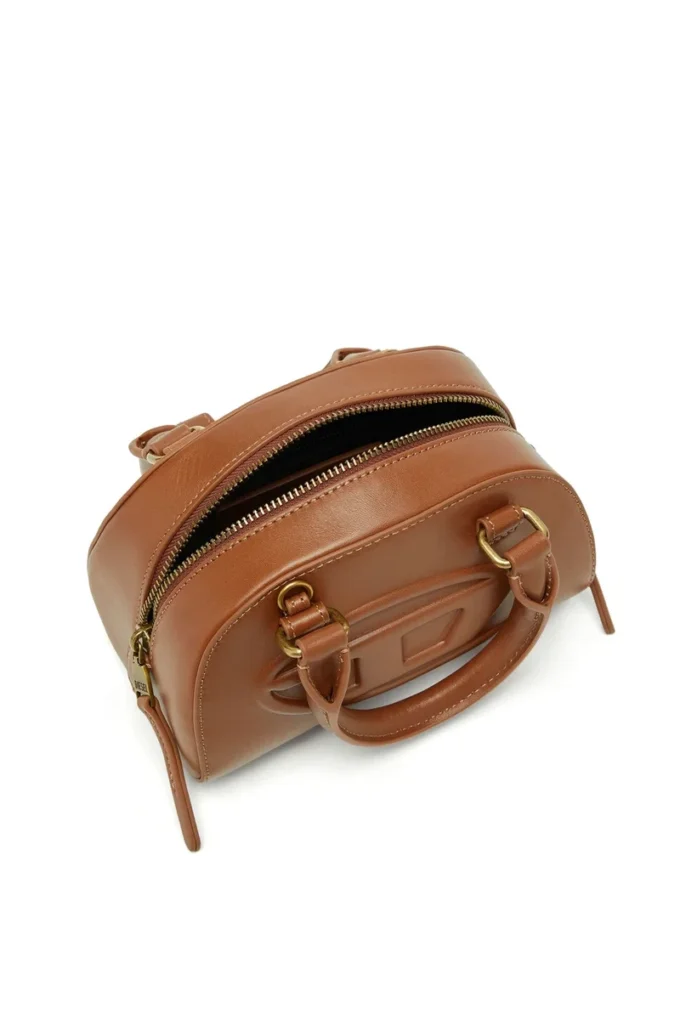 1dr dome crossbody Sac bowling 1DR Dome-Mini en cuir pull-up