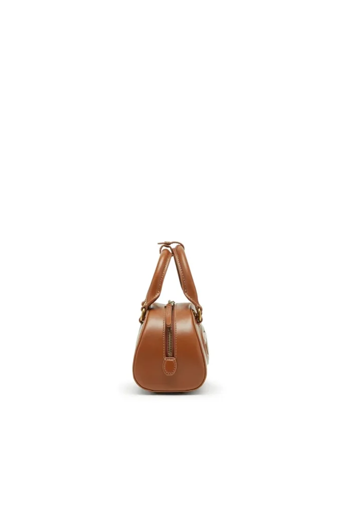 1dr dome crossbody Sac bowling 1DR Dome-Mini en cuir pull-up