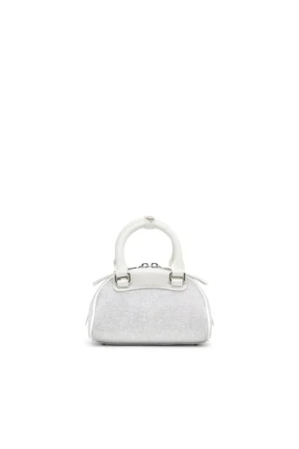1dr dome crossbody Sac bowling 1DR Dome-Mini en tissu lurex