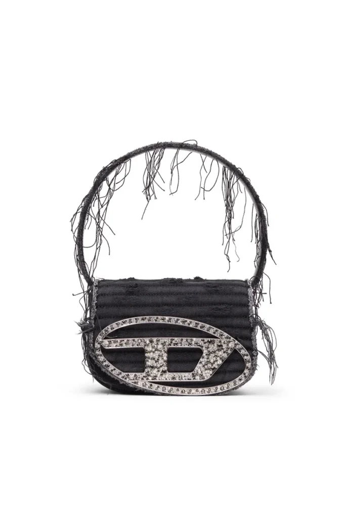 1dr Sac à bandoulière emblématique 1DR en toile et cuir