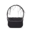 1dr Sac à bandoulière emblématique 1DR en toile et cuir