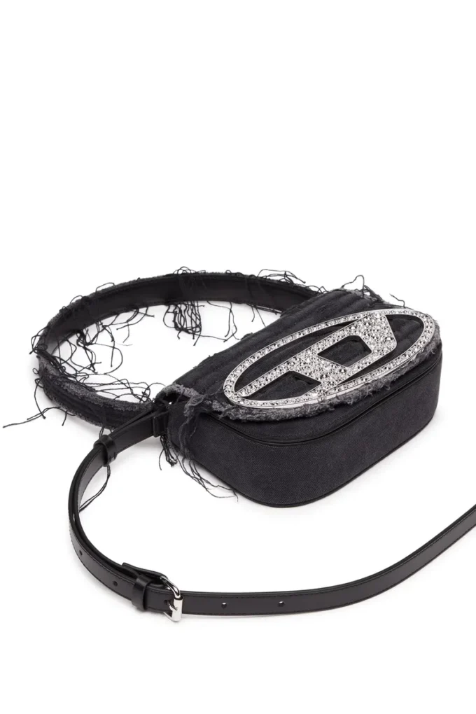 1dr Sac à bandoulière emblématique 1DR en toile et cuir
