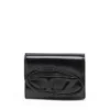1DR tri fold coin xs ii Portefeuille à trois volets en cuir miroir
