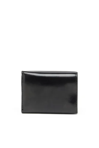 1DR tri fold coin xs ii Portefeuille à trois volets en cuir miroir