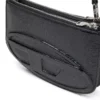 1dr twin Sac à bandoulière 1DR Twin-Double-pouch en cuir gaufré