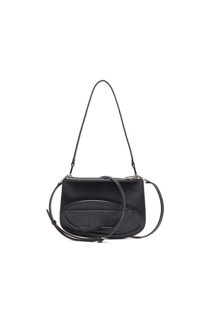 1dr twin Sac à bandoulière 1DR Twin-Double-pouch en cuir imprimé