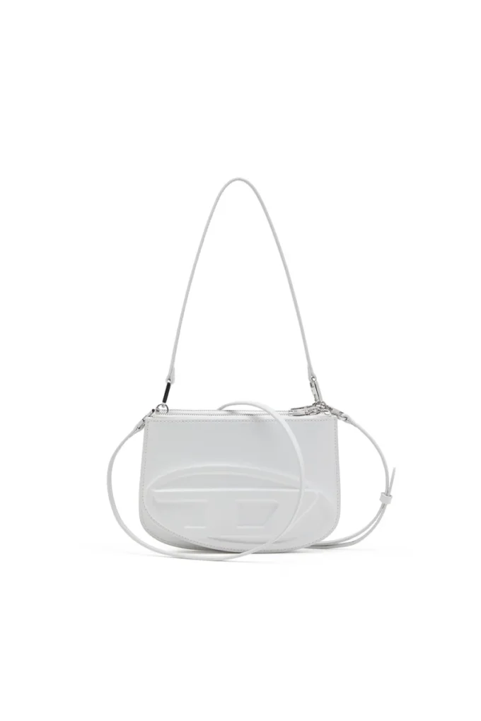 1dr twin Sac à bandoulière 1DR Twin-Double-pouch en cuir imprimé