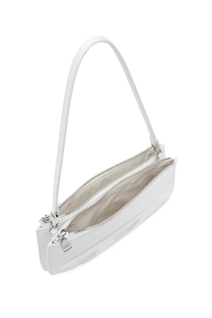 1dr twin Sac à bandoulière 1DR Twin-Double-pouch en cuir imprimé