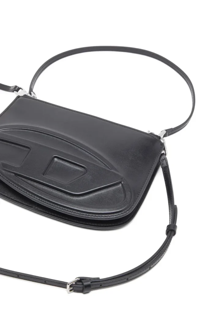 1dr twin Sac à bandoulière 1DR Twin-Double-pouch en cuir imprimé