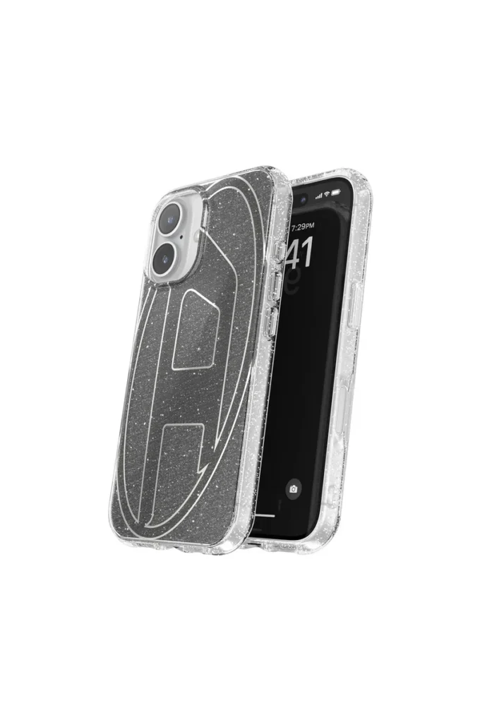 60147 Étui Oval D Glitter pour iPhone 16