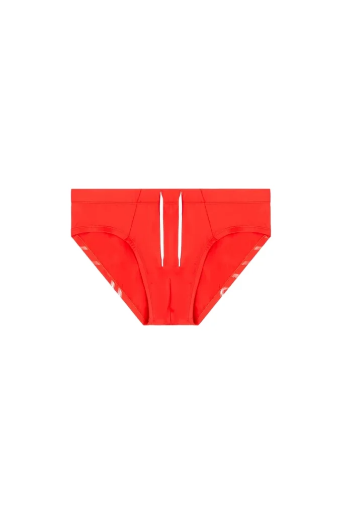 alfie-d-core Maillot de bain en lycra avec logo dans le dos
