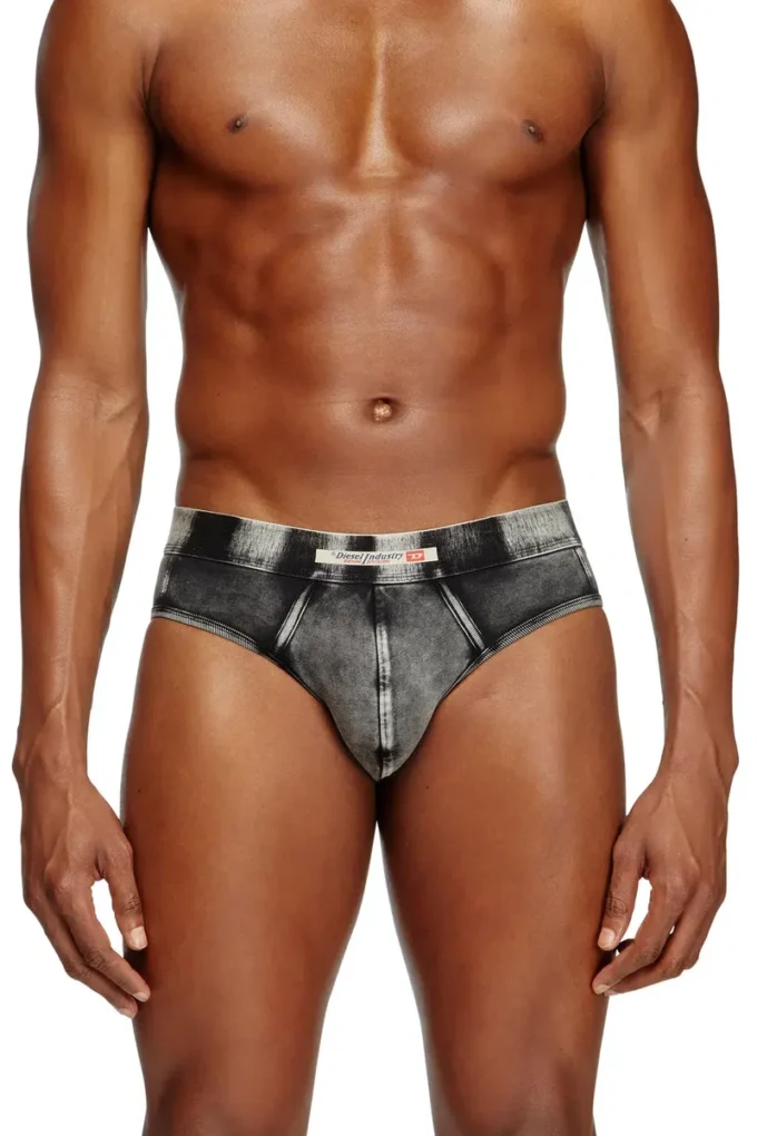 andre-dnm Slips effet denim