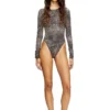 angelica-utlt Body avec imprimé animalier intégral