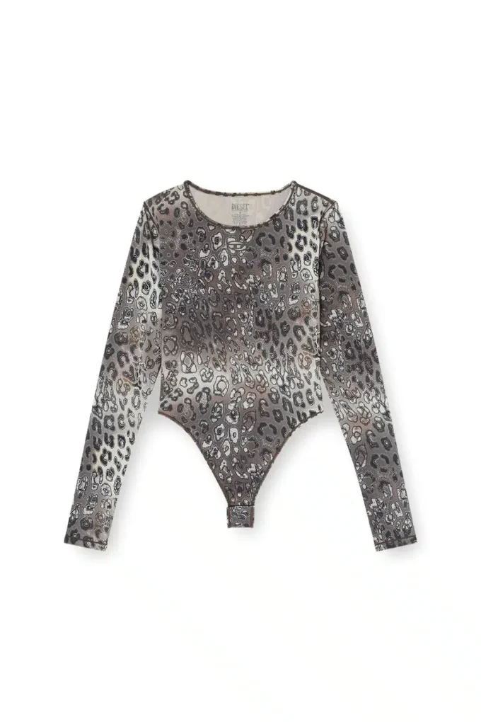 angelica-utlt Body avec imprimé animalier intégral