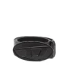b-1dr 2.0 Ceinture en cuir 4 cm avec plaque ovale D